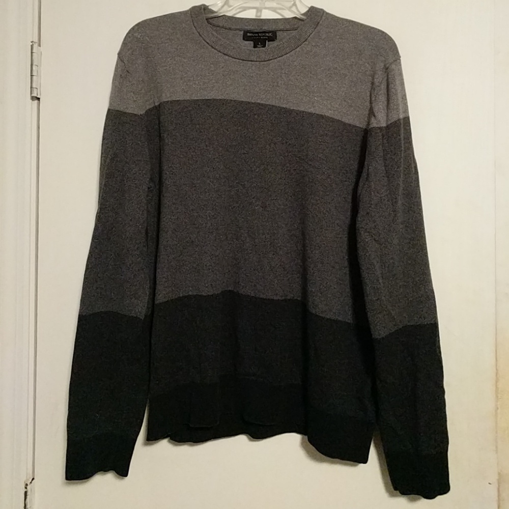 Banana republic luxury blend men's long sleeve